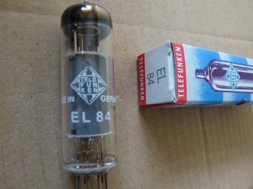 El84 telefunken with - el84,