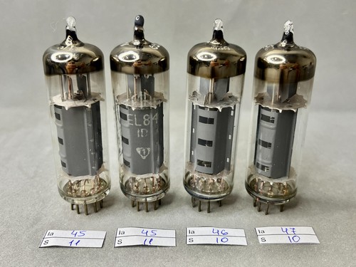 Pcs el84 unused - 4,