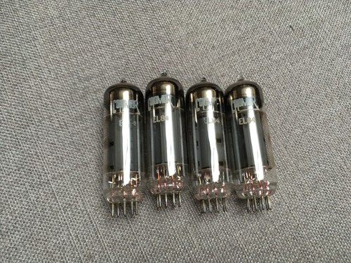 Matched colomor el84 valves - matched,