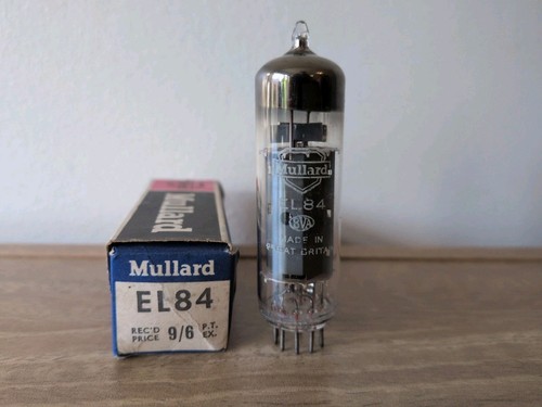 Mullard el84 6bq5 valve - mullard,