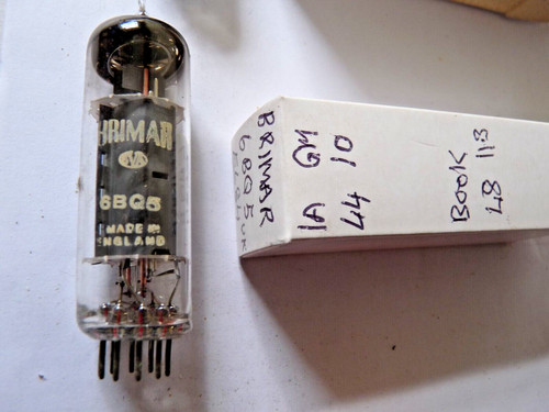 6bq5 el84 brimar valve - 6bq5, uk