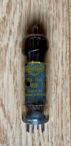 Vintage mullard el84 1963 - vintage,