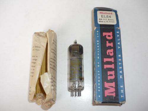 Mullard el84 valve - el84, tube