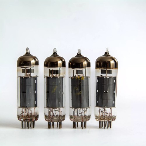 Matched quad tesla el84 tubes - matched,