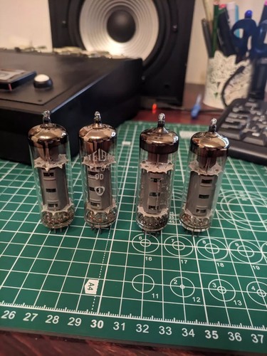 Matched quad polam el84 - polam, 6bq5