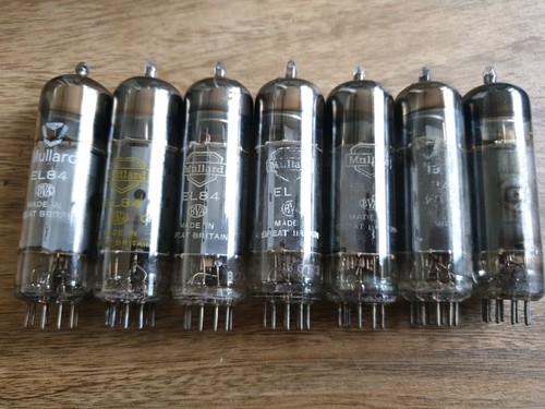 Joblot mullard el84 - 7, x