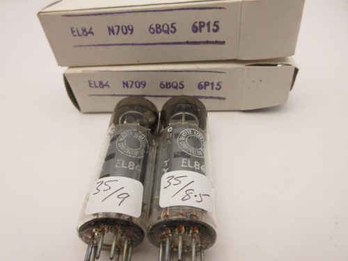 El84 bentley acoustic valves - bentley,